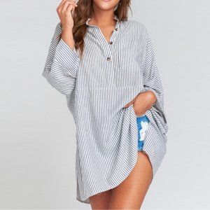 New Show Me Your Mumu Horton Tunic in Everyday Stripe Size S